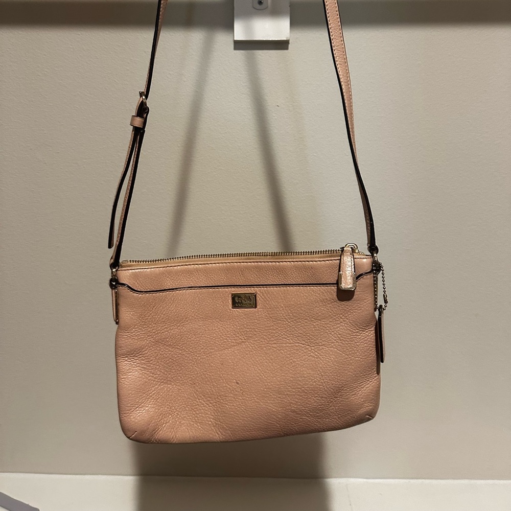 Pink Coach Crossbody
